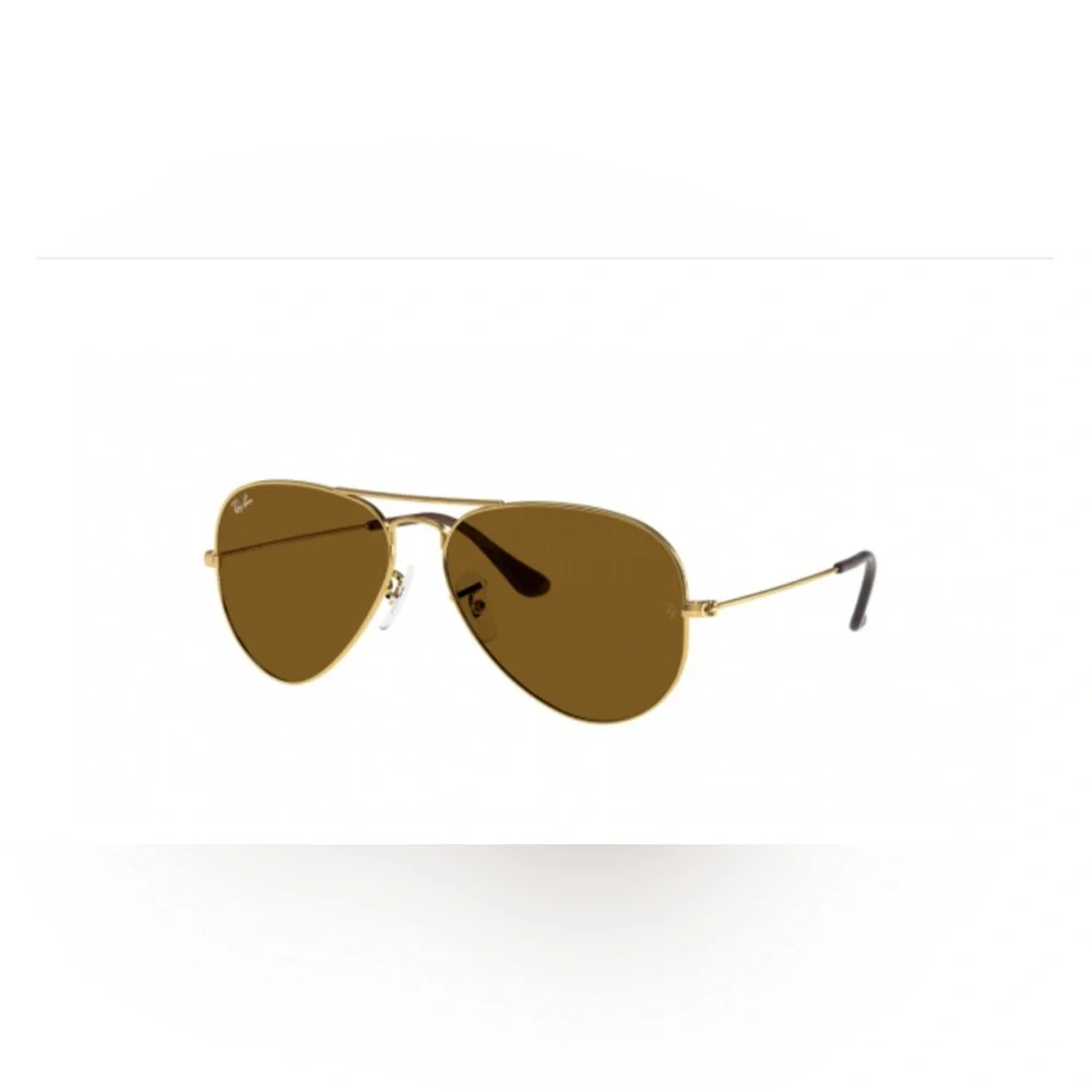 RAYBAN SUNGLASSES AVIATOR LARGE UNISEX CLASSIC RB3025 001/33 135 3N GOLD/BROWN